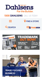 Mobile Screenshot of dahlsens.com.au